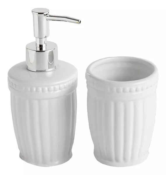 Kit Banheiro Lavabo 3 Peças Luxo - Detalhe